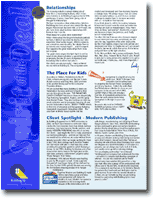 Spirit of the Deal Newsletter - Jan 2002